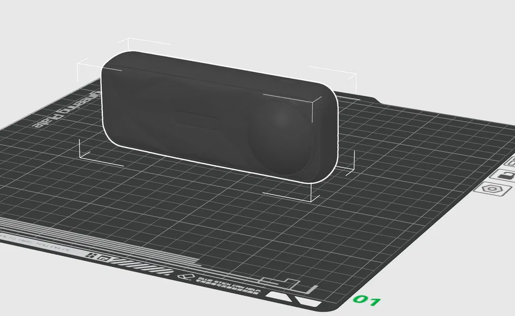 Mô hình 3D máy quay Insta360 X5 độ chính xác cao - Image 1