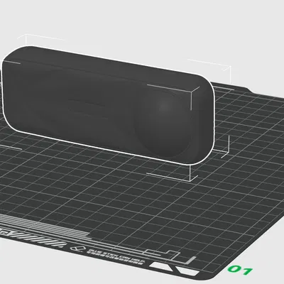 Mô hình 3D máy quay Insta360 X5 độ chính xác cao