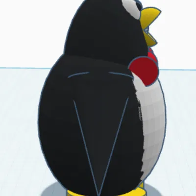 Mô hình in 3D chú chim cánh cụt Weezy từ Toy Story cực đẹp