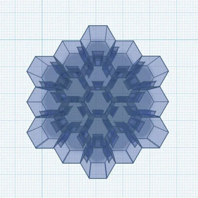 Đồ chơi giải trí Sliding Hexagon Fidget in 3D cực vui nhộn