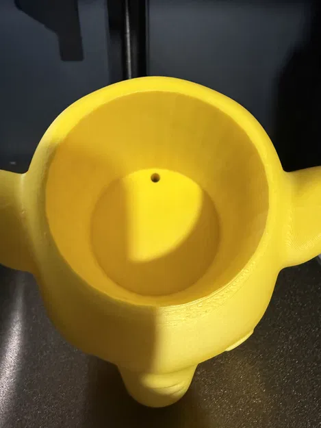 Chậu trồng cây hình voi con chibi xinh xắn (3D Printing Model) - Image 3