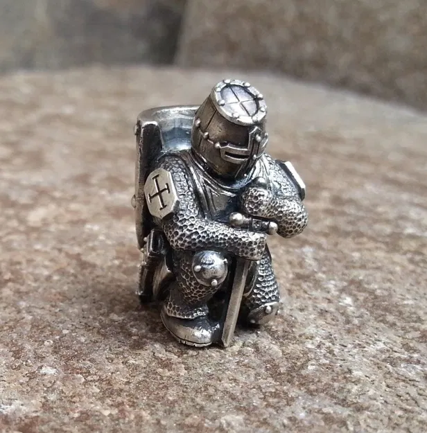 Mô hình hiệp sĩ Mini Knight V2 - Thiết kế chi tiết cho in 3D - Image 1