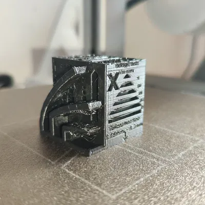 Phiên bản mới V2! Khối Calibration Cube đa năng 40x40x40