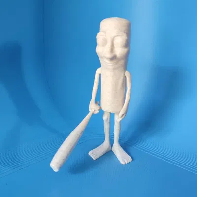 Mô hình Tung Tung Sahur 12cm - Đồ trang trí in 3D hài hước