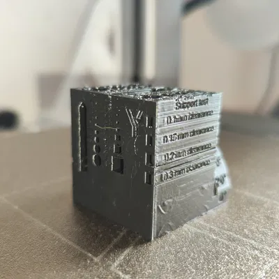 Phiên bản mới V2! Khối Calibration Cube đa năng 40x40x40