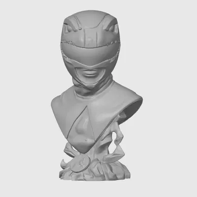 Mô hình tượng bán thân Mighty Morphin Power Ranger 13cm