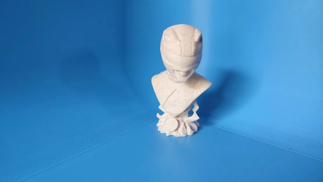 Mô hình tượng bán thân Mighty Morphin Power Ranger 13cm - Image 3