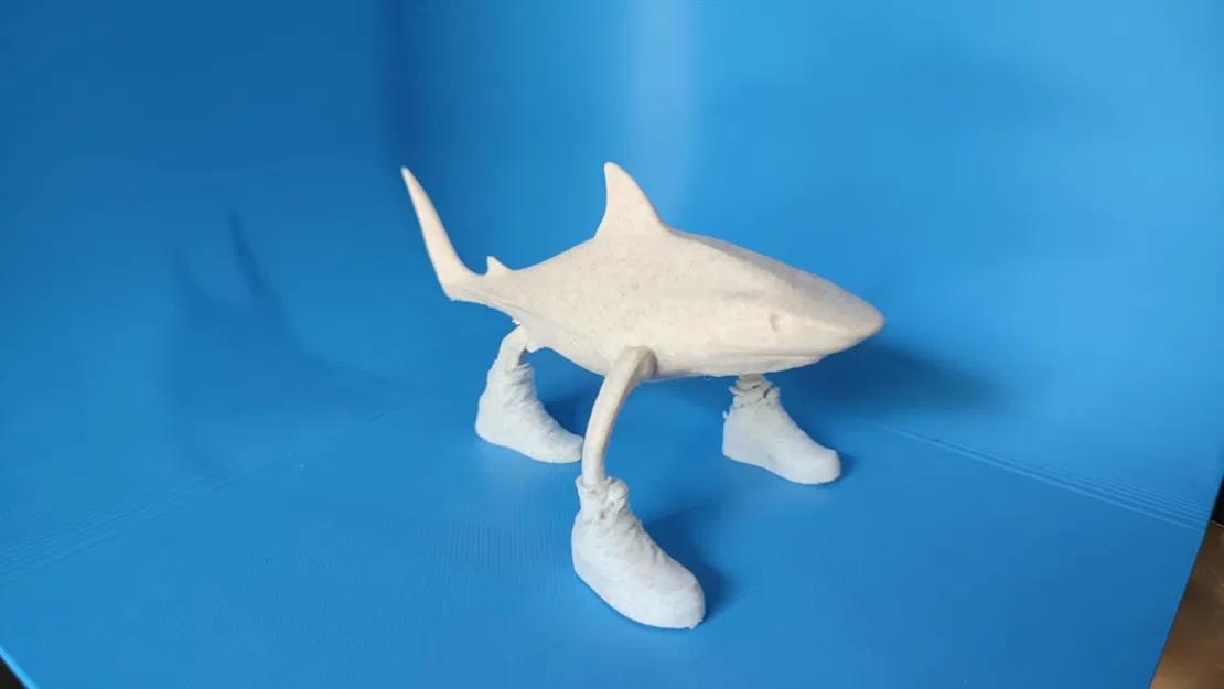 Mô hình cá mập đi giày (Tralalero Tralala) in 3D độc đáo - Image 3