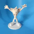 Mô hình Crash Bandicoot 15cm - Tượng trang trí 3D game độc đáo - Thumbnail 3