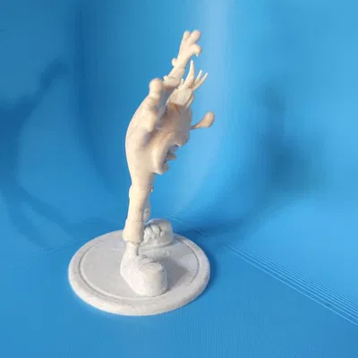 Mô hình Crash Bandicoot 15cm - Tượng trang trí 3D game độc đáo