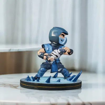 Mô hình Diorama Sub-Zero Mortal Kombat 12cm cực chất cho game thủ