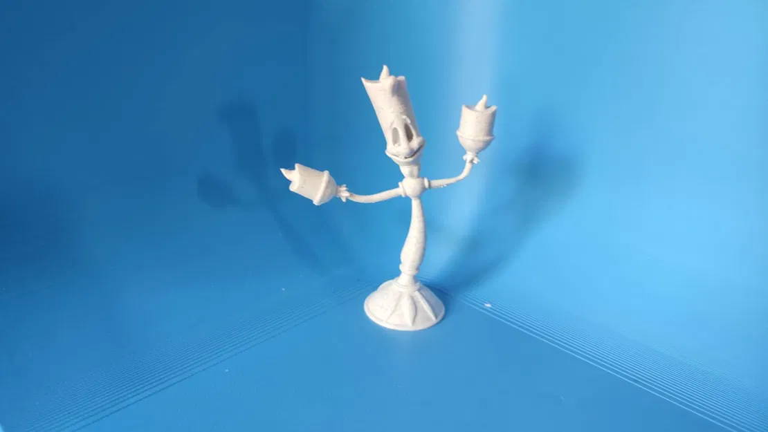 Mô hình 3D Lumiere trong Beauty and the Beast - Trang trí bàn làm việc - Image 2