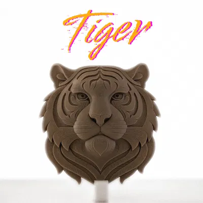 Đầu Cọp – Tác Phẩm Điêu Khắc Treo Tường Độc Đáo