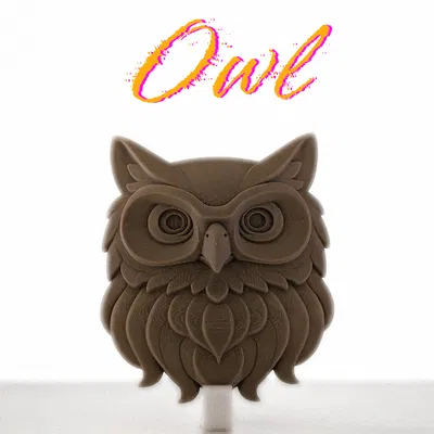 Đầu Cú – Tác phẩm điêu khắc treo tường sẵn sàng để trang trí