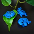 Mô hình Flexi Frog - Chú ếch khớp nối đáng yêu - Thumbnail 1