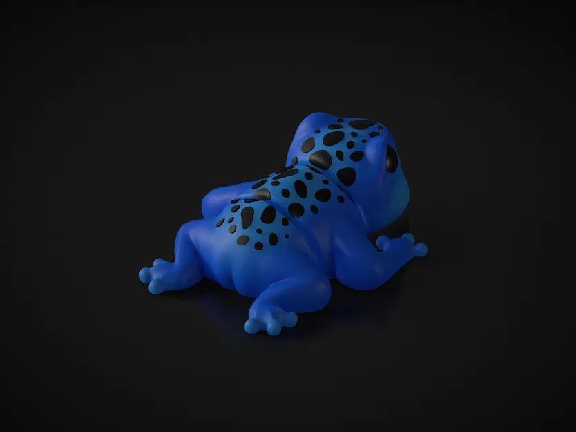 Mô hình Flexi Frog - Chú ếch khớp nối đáng yêu - Image 4