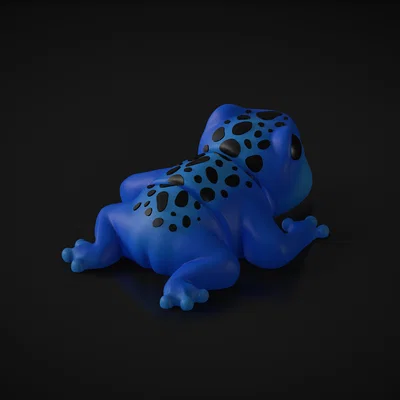 Mô hình Flexi Frog - Chú ếch khớp nối đáng yêu