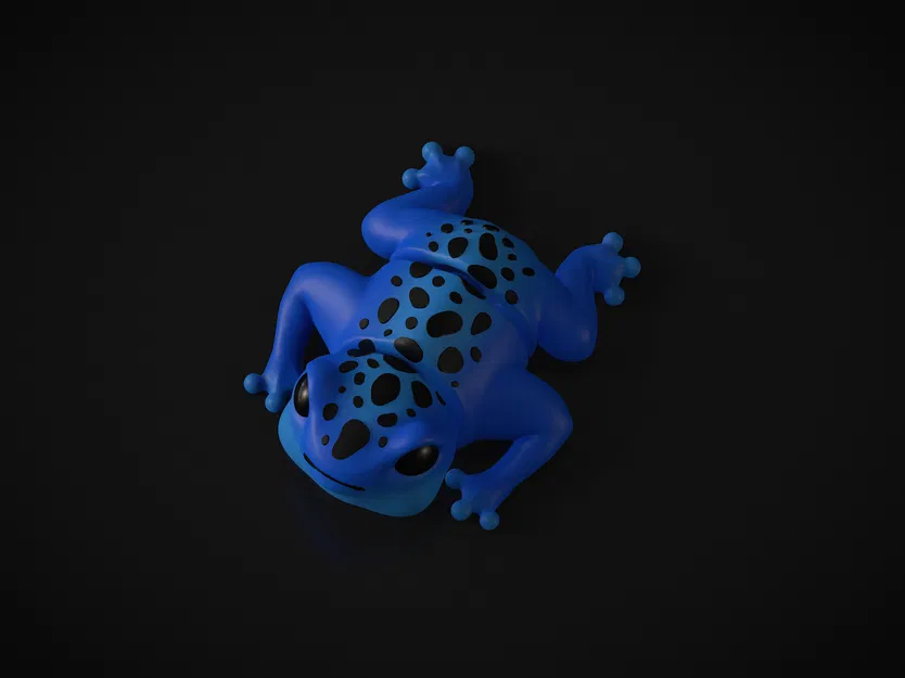 Mô hình Flexi Frog - Chú ếch khớp nối đáng yêu - Image 5