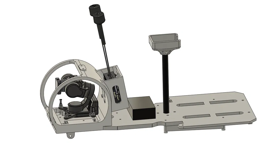 Nền tảng Xe tăng tự hành ArduRover FPV với Gimbal in 3D - Image 8