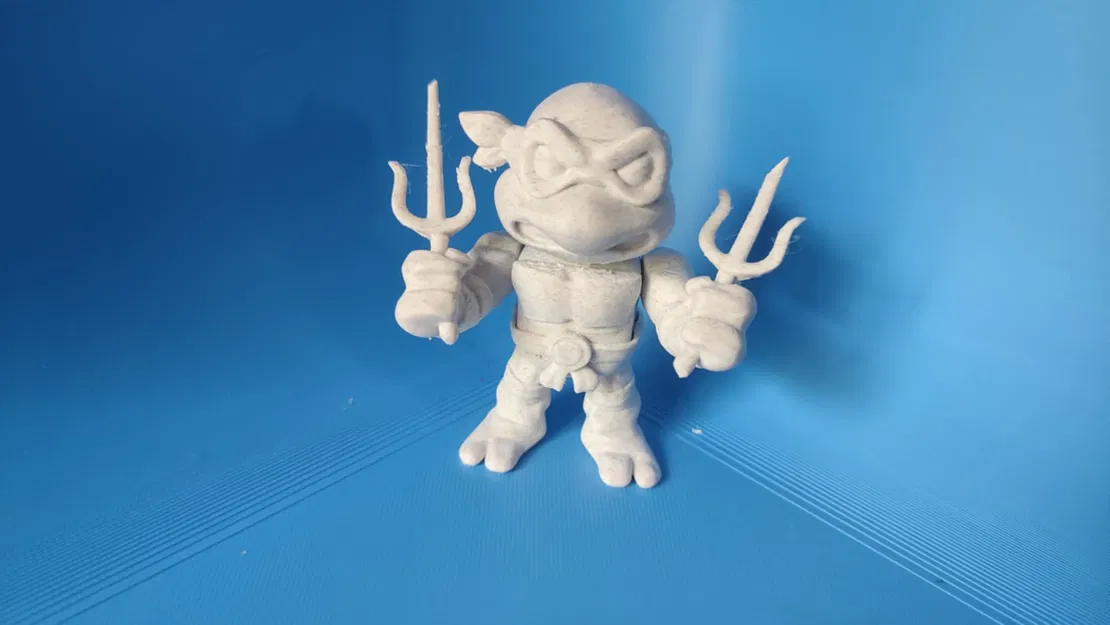 Mô hình 3D Raphael (Ninja Rùa) - Đồ chơi trang trí cực chất - Image 3