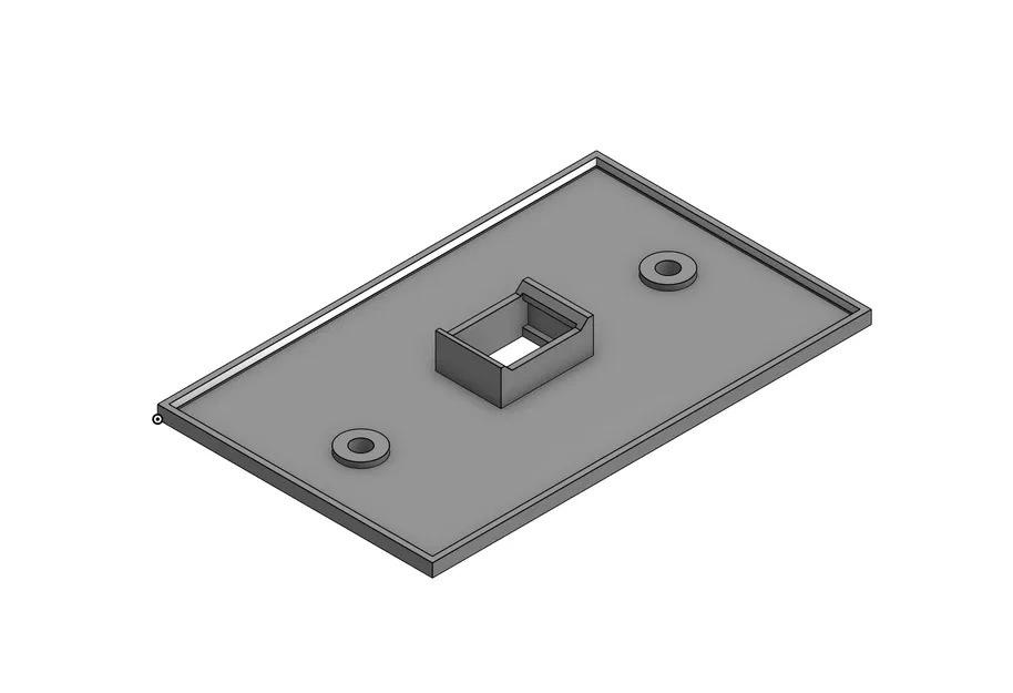 Mặt che Keystone Wall Plate - Thiết kế CAD chuẩn cho mọi kết nối - Image 1