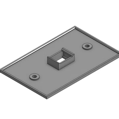 Mặt che Keystone Wall Plate - Thiết kế CAD chuẩn cho mọi kết nối