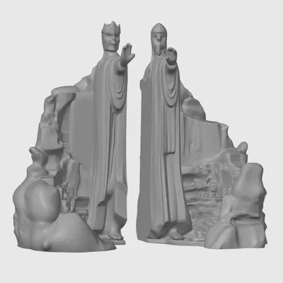 Mô hình chặn sách The Argonath (Chúa Tể Những Chiếc Nhẫn) cao 17cm