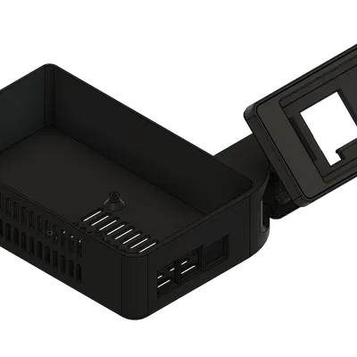 Ender 3 - Vỏ hộp BTT Pi 1.2 & Giá gắn màn hình TFT35 SPI