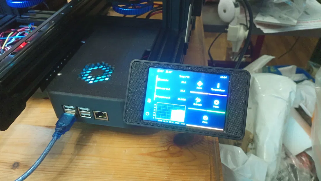 Ender 3 - Vỏ hộp BTT Pi 1.2 & Giá gắn màn hình TFT35 SPI - Image 4