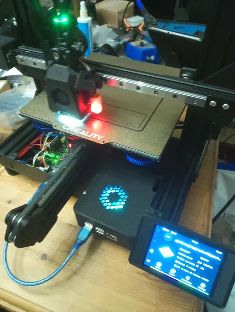 Ender 3 - Vỏ hộp BTT Pi 1.2 & Giá gắn màn hình TFT35 SPI - Image 5