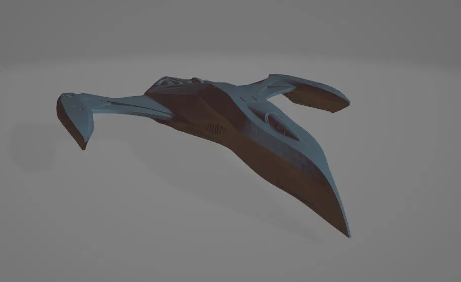 Mô hình 3D phi thuyền Corsair Elite Dangerous - In 3D chất lượng cao - Image 1