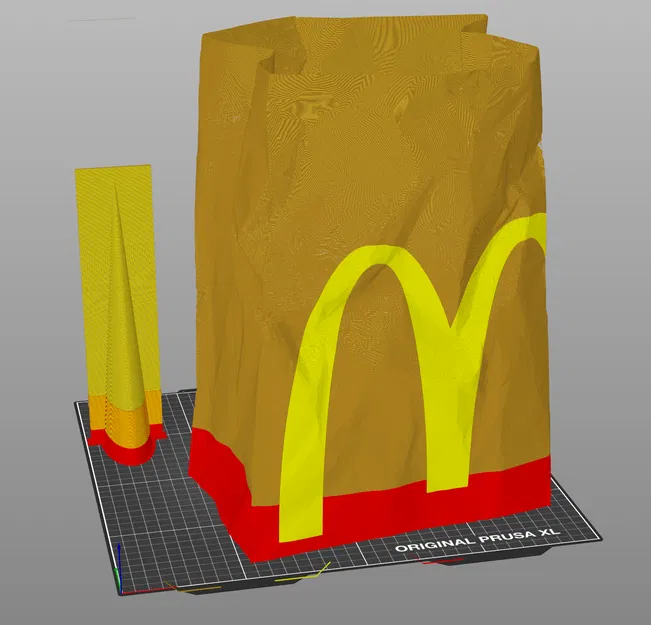 Bình hoa lấy cảm hứng từ túi giấy McDonald's - Image 3