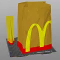Bình hoa lấy cảm hứng từ túi giấy McDonald's - Thumbnail 3