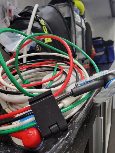 Bộ kẹp cố định dây cáp ECG 12 chuyển đạo - Thiết kế Print-In-Place - Image 2