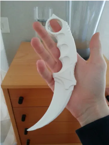 Mô hình dao Karambit từ CS2 in 3D cực chất - Image 1