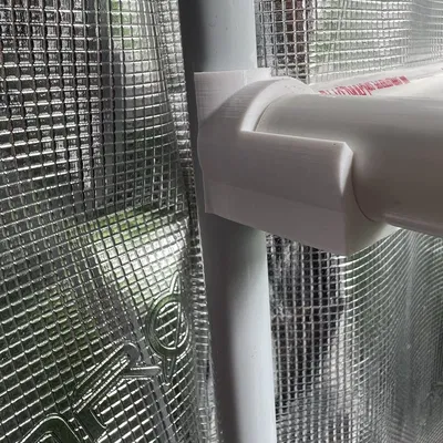 Bộ giá đỡ khung lều 16mm/19mm ra ống PVC 22mm dùng cho lưới Scrog