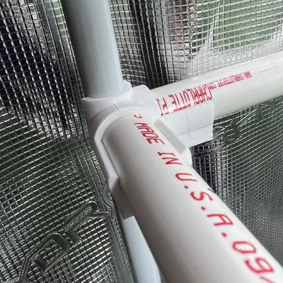 Bộ giá đỡ khung lều 16mm/19mm ra ống PVC 22mm dùng cho lưới Scrog