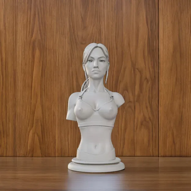 Mô hình tượng bán thân thiếu nữ 12cm (Sexy Girl Statue) - Image 1