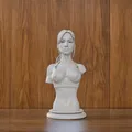 Mô hình tượng bán thân thiếu nữ 12cm (Sexy Girl Statue) - Thumbnail 1