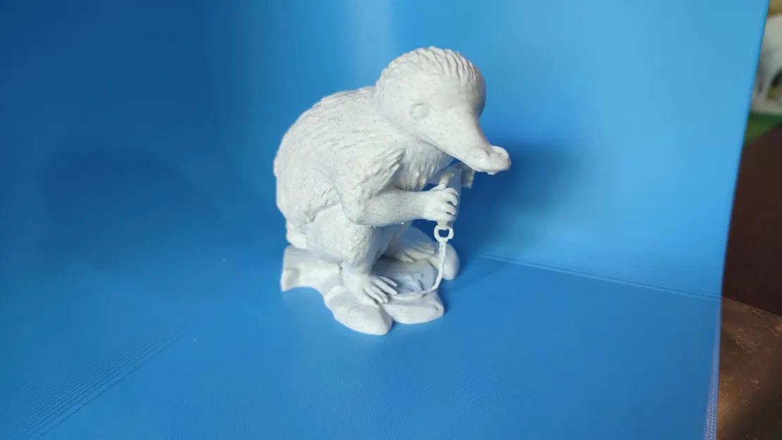 Mô hình 3D Niffler từ Fantastic Beasts - Tượng trang trí cực chất - Image 4