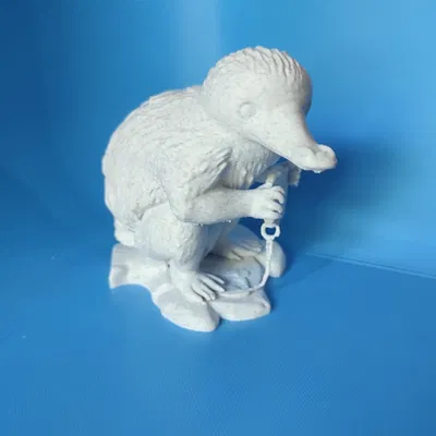 Mô hình 3D Niffler từ Fantastic Beasts - Tượng trang trí cực chất