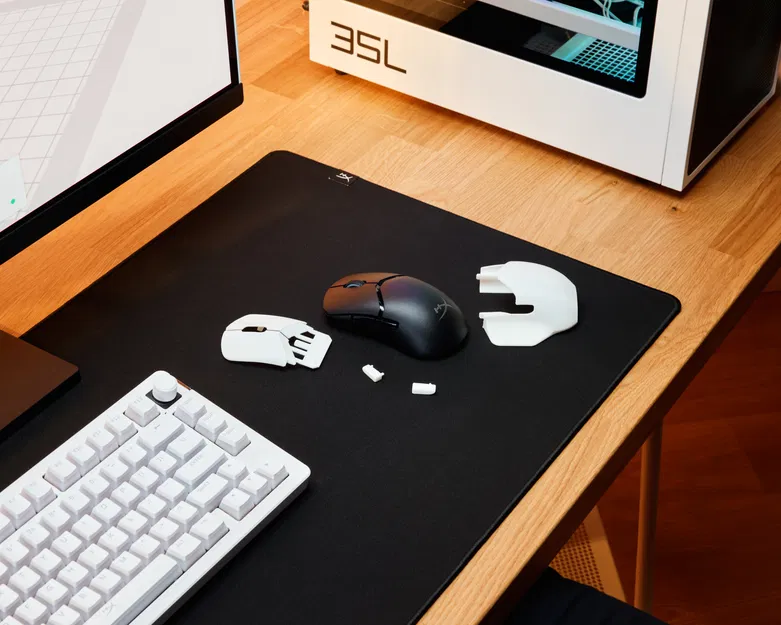 HyperX Pulsefire Saga - Bộ vỏ và nút bấm - Hàng chính hãng - Image 2