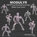 MODULYR - Mô hình Action Figure linh hoạt và có thể tùy chỉnh - Thumbnail 1