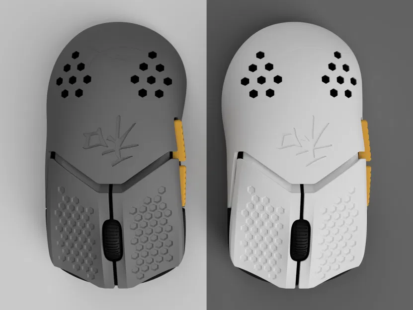 Vỏ chuột HyperX Pulsefire Saga thiết kế tổ ong - Image 5