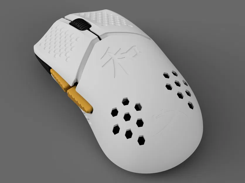 Vỏ chuột HyperX Pulsefire Saga thiết kế tổ ong - Image 7