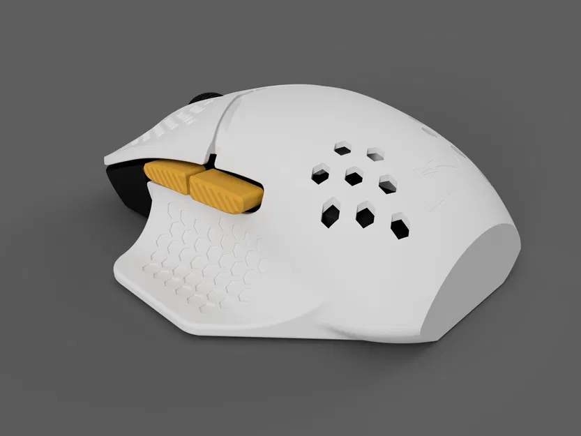 Vỏ chuột HyperX Pulsefire Saga thiết kế tổ ong - Image 9