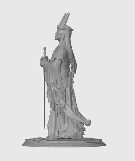 Mô hình 3D Witch King of Angmar - The Lord of the Rings 12cm - Image 2