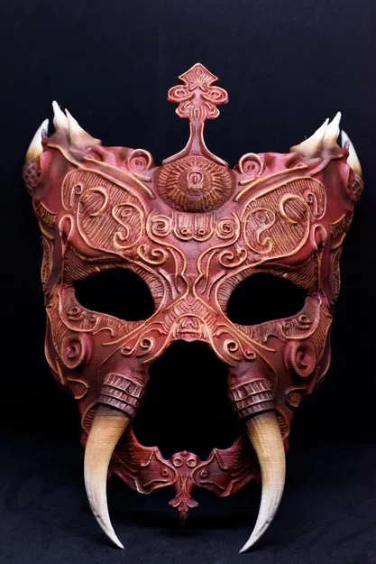 Mặt nạ Hanya Predator - Mô hình in 3D độc đáo - Image 1