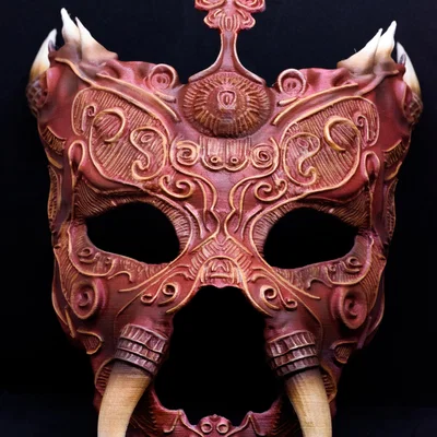 Mặt nạ Hanya Predator - Mô hình in 3D độc đáo
