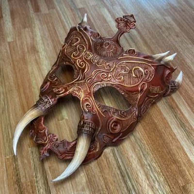 Mặt nạ Hanya Predator - Mô hình in 3D độc đáo